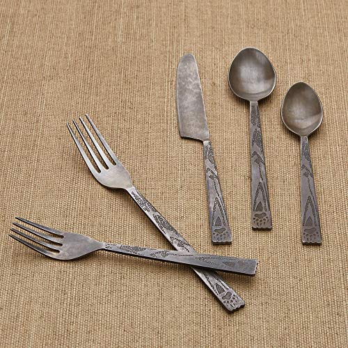 Park Designs Bear Tracks Flatware Set of 5