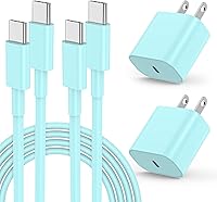 Vista 11 de Cargador rápido para iPhone 17 16, bloque de carga USB C de 20W para Apple iPhone 17 Pro Max/17 Air/16 Pro Max/15 Plus, iPad de 12/11