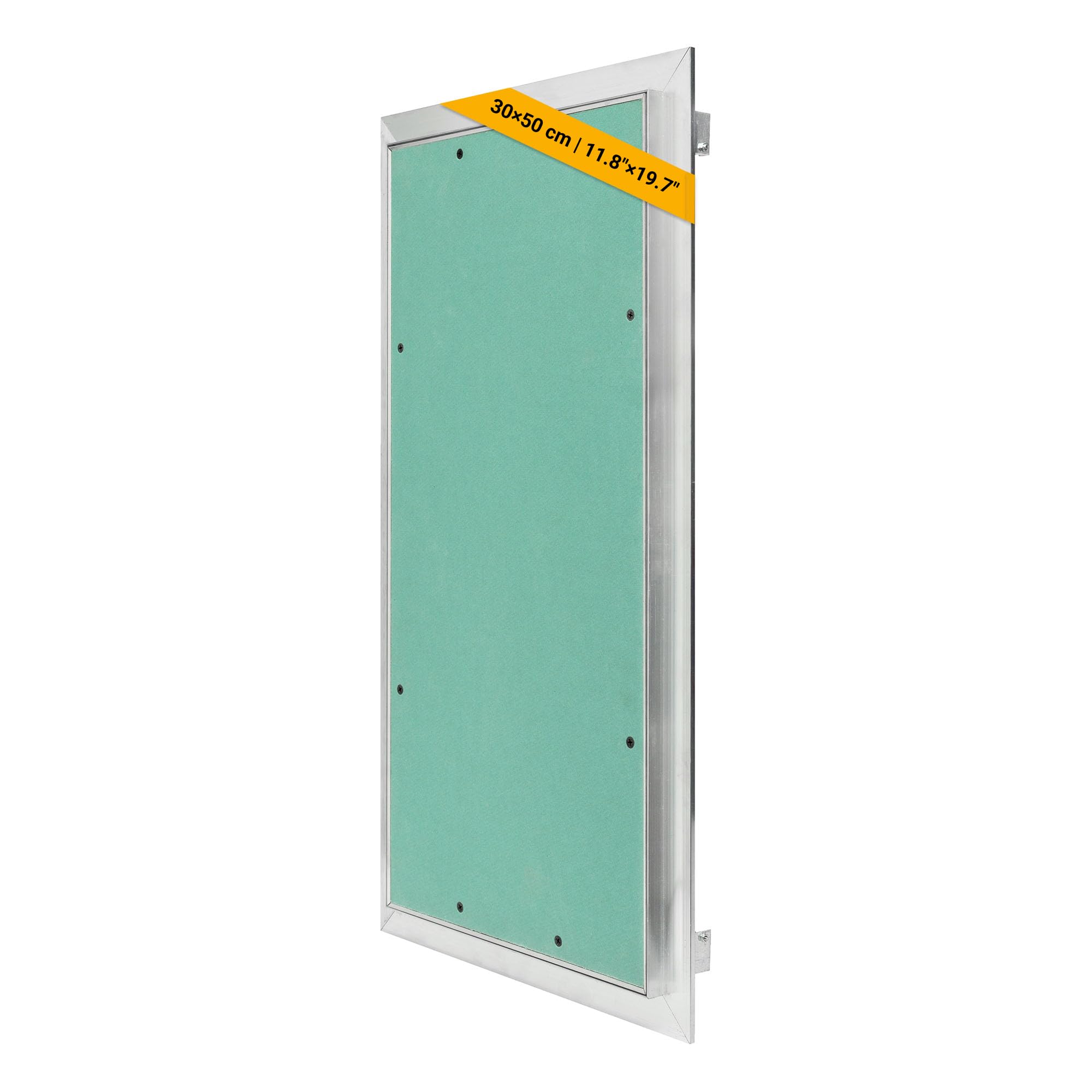 Proxinova 30x50 cm Plasterboard Access Panel, Inspection Hatch with Aluminium Frame Tile Access Panel, Fuse Box Cover