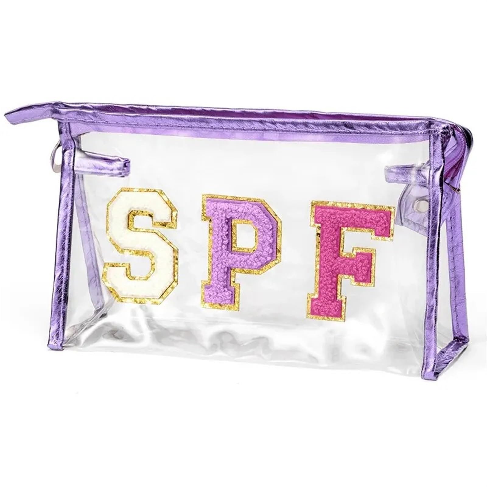 DVMSIEF Makeup Bag Felt Cosmetic Toiletry Bag Organizer