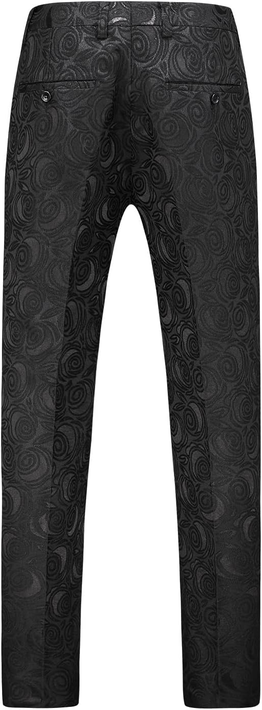 MOGU Floral Dress Pants for Men - Image 2