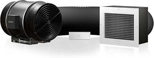 Miniatura 9 de AC Infinity CLOUDWAY - Ventilador EC S12 para toda la casa, 1600 CFM con control remoto de ventilador inalámbrico de 10 velocidades, ventilador de