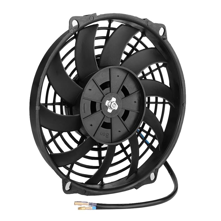 Amazon | 24v 9インチ車用冷却ファン、ユニバーサルカーブ