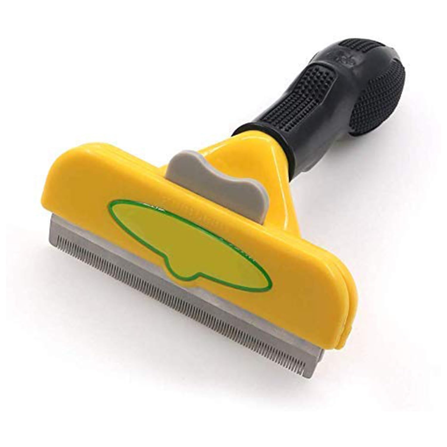 Emily Pets Pet Grooming Tool Brush deShedding Tool for Dogs and Cats Dramatically Reduce Shedding for- Short, Medium or Long Hair (Short Hair, Large), Yellow, 350 g (B07P669NNK) Amazon Price History, Amazon Price Tracker