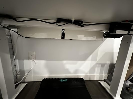 KASOLUTION 2 Pack Cable Management Tray 16.5 inch Under Desk India | Ubuy