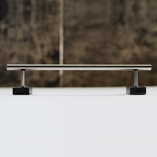 Miniatura 2 de NOAHWOOD Riel redondo de metal para diapasón, serie obstáculos Pro, riel redondo de metal (riel alto)