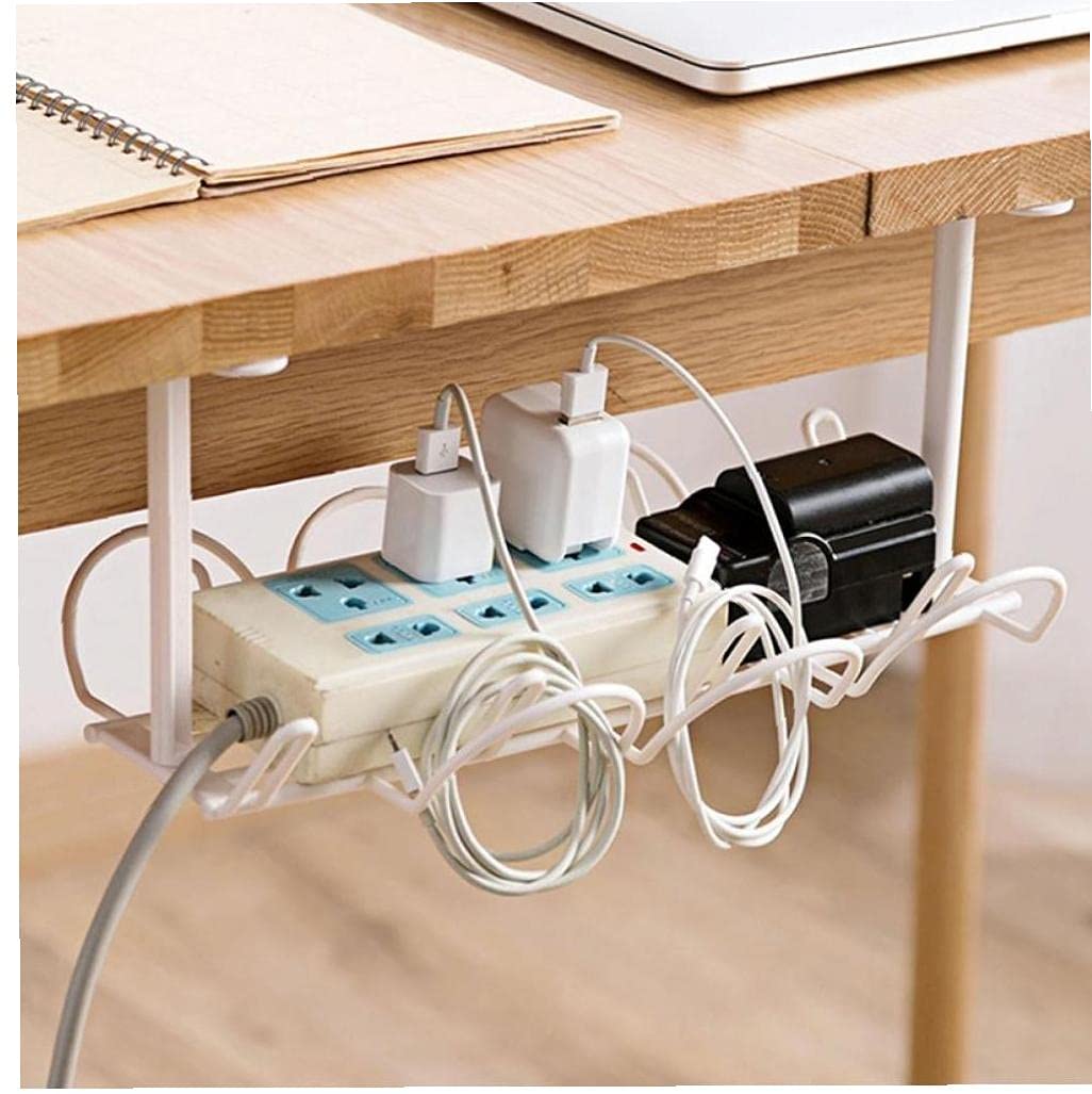 Cable Rack Under Desk Wire Storage Rack Under Desk Cable Organizer Wire  Cable Tray Cord Management Under Desk, image size:1026x1027