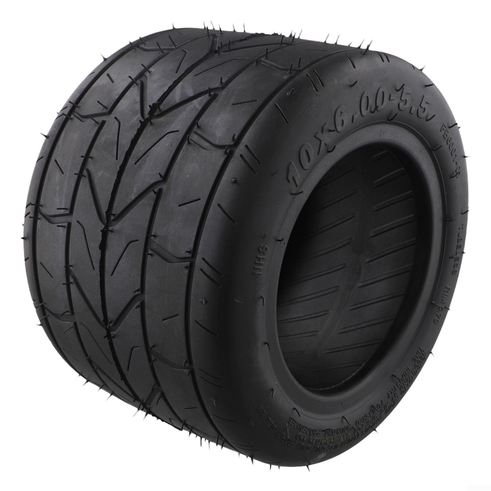10 inch 10x6.00-5.5/6 Outer tire For Electric Vehicles, Rubber Tubeless Tyre Replacement (10x6.00-5.5 13.5cm)