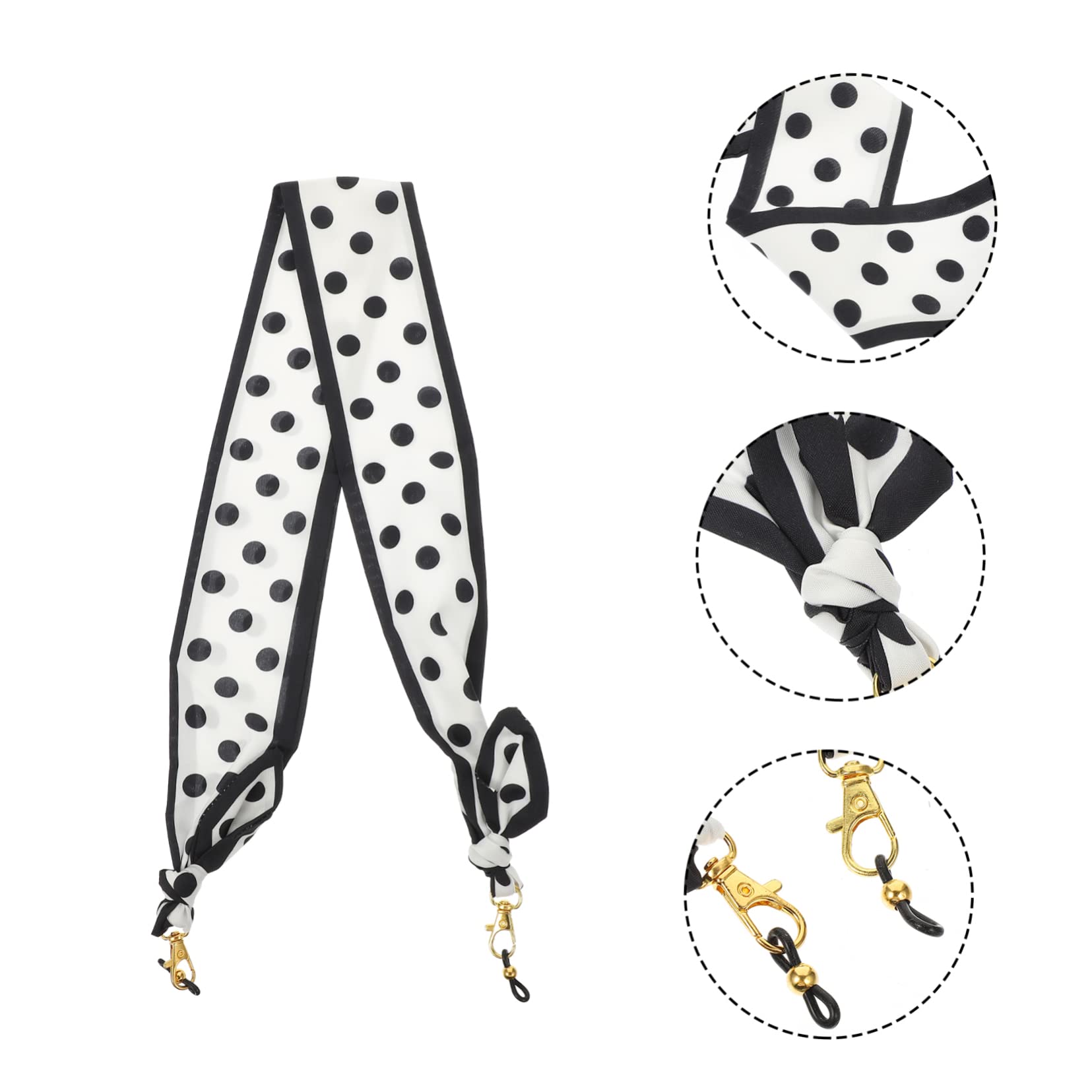 TOVINANNA Fancy Eyeglasses Strap Decorative Glasses Lanyard Easy Storage for Mask Glasses