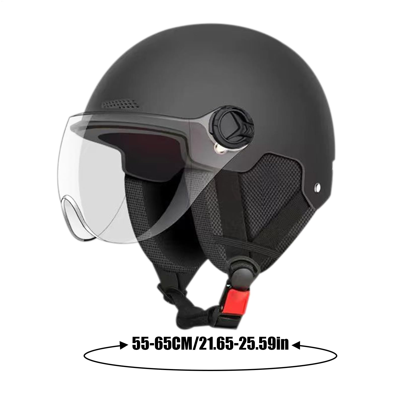 Casque de scooter électrique, casque de vélo pour homme, respirant, anti-UV, protection auditive, chapeau de sécurité pour homme et femme, équitation, skateboard, vélo pour enfants