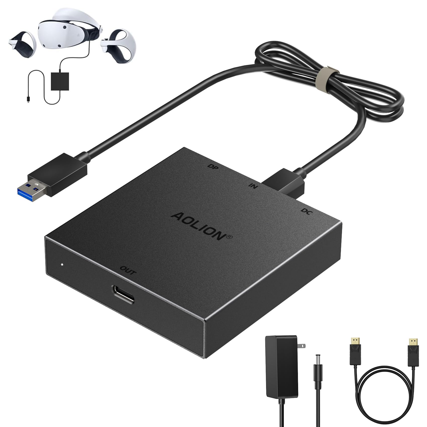 Amazon.com: AOJAKI PS VR2 PC Adapter & DisplayPort Cable - Expand 