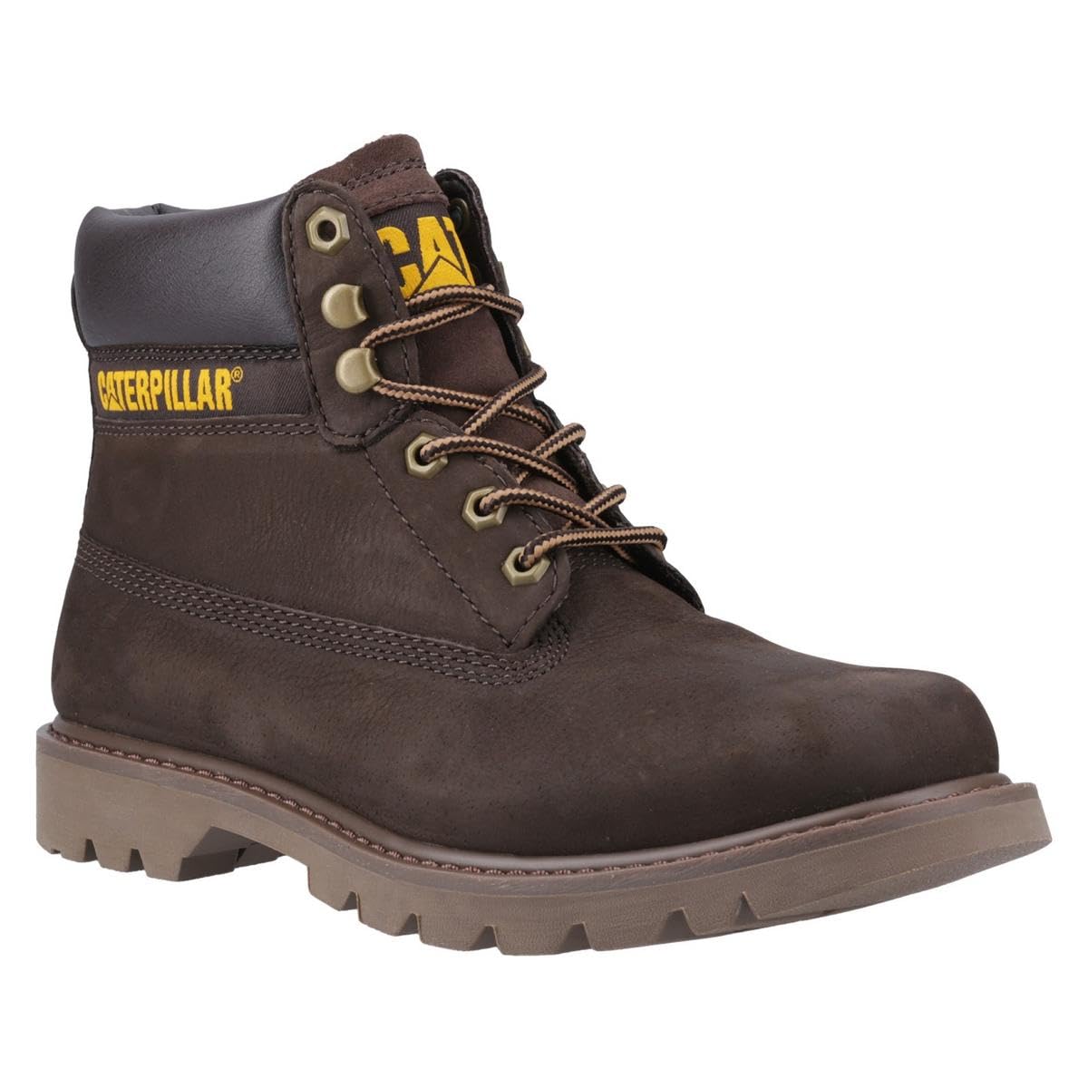 CAT Caterpillar Unisex Erwachsene Schnürboots Colorado 2.0 Dunkelbraun 45