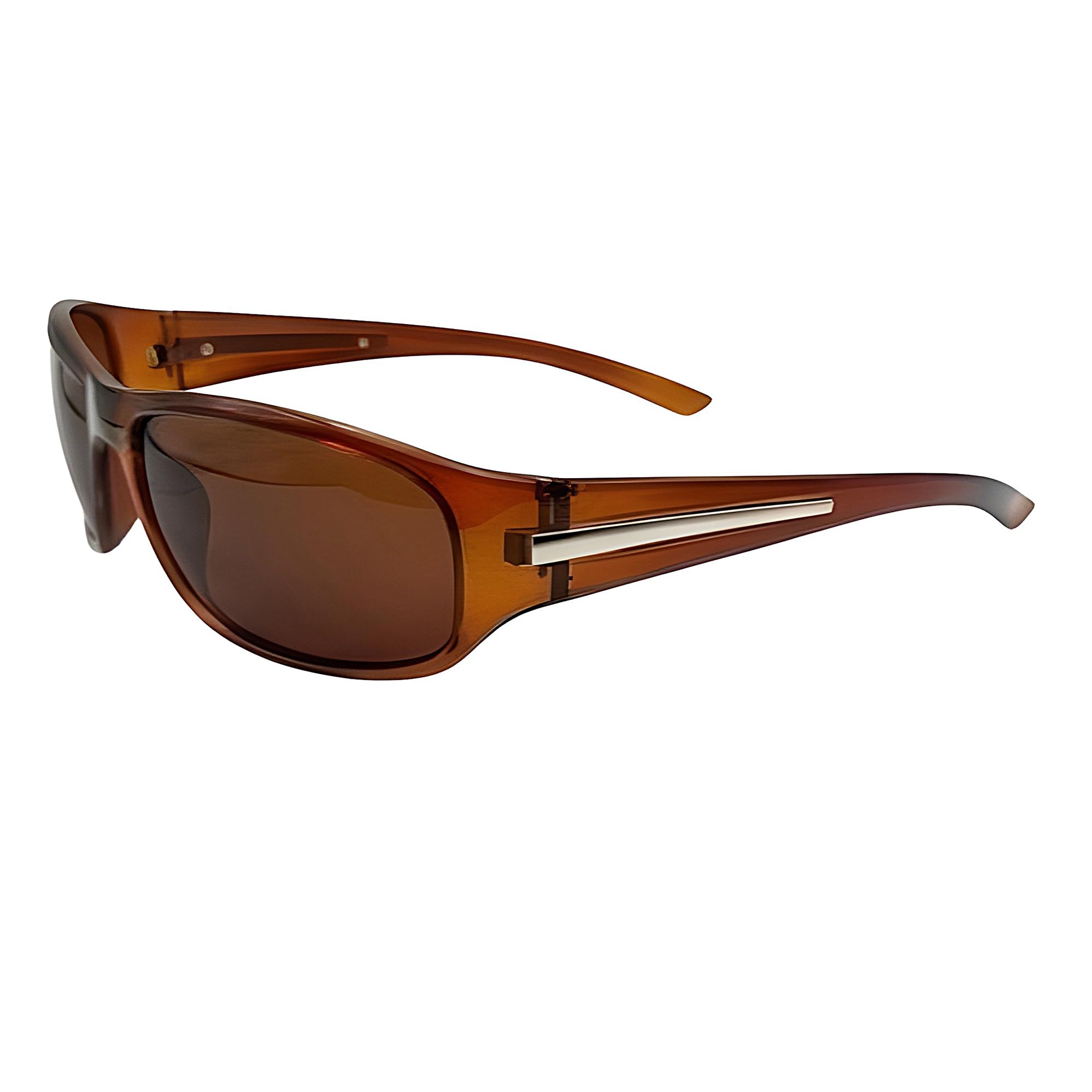 Brown Sports Sunglasses | UV Protected | Polarized for Women and Men Driving Cycling Fishing Cricket Sunglasses-image-16