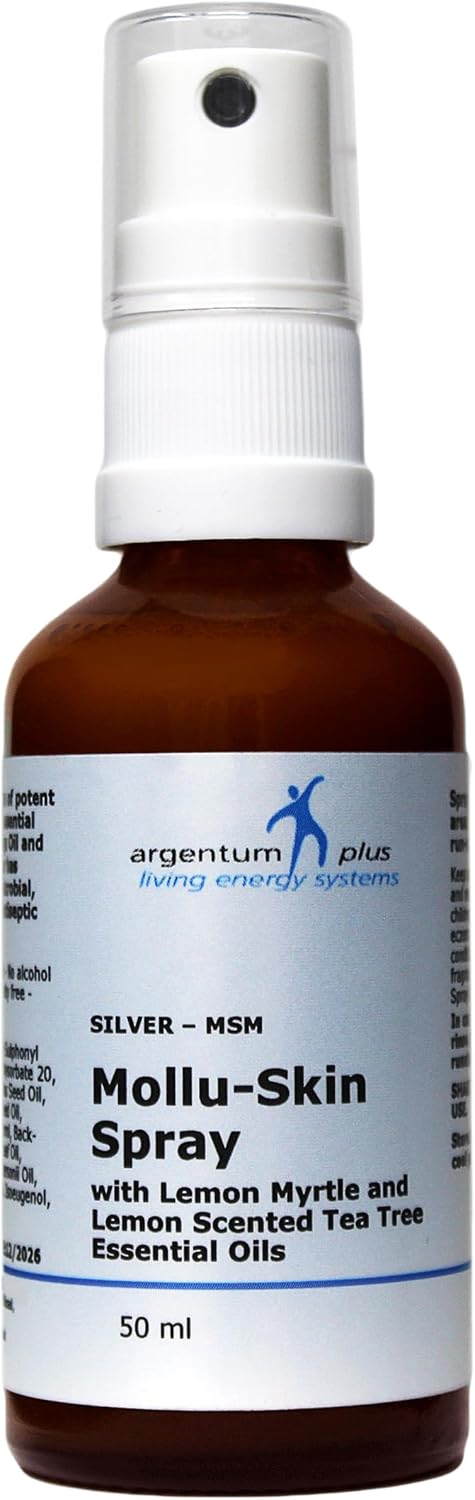 Silver - MSM Mollu-skin Spray z olejkiem eterycznym z mirtu i cytryny 50 ml