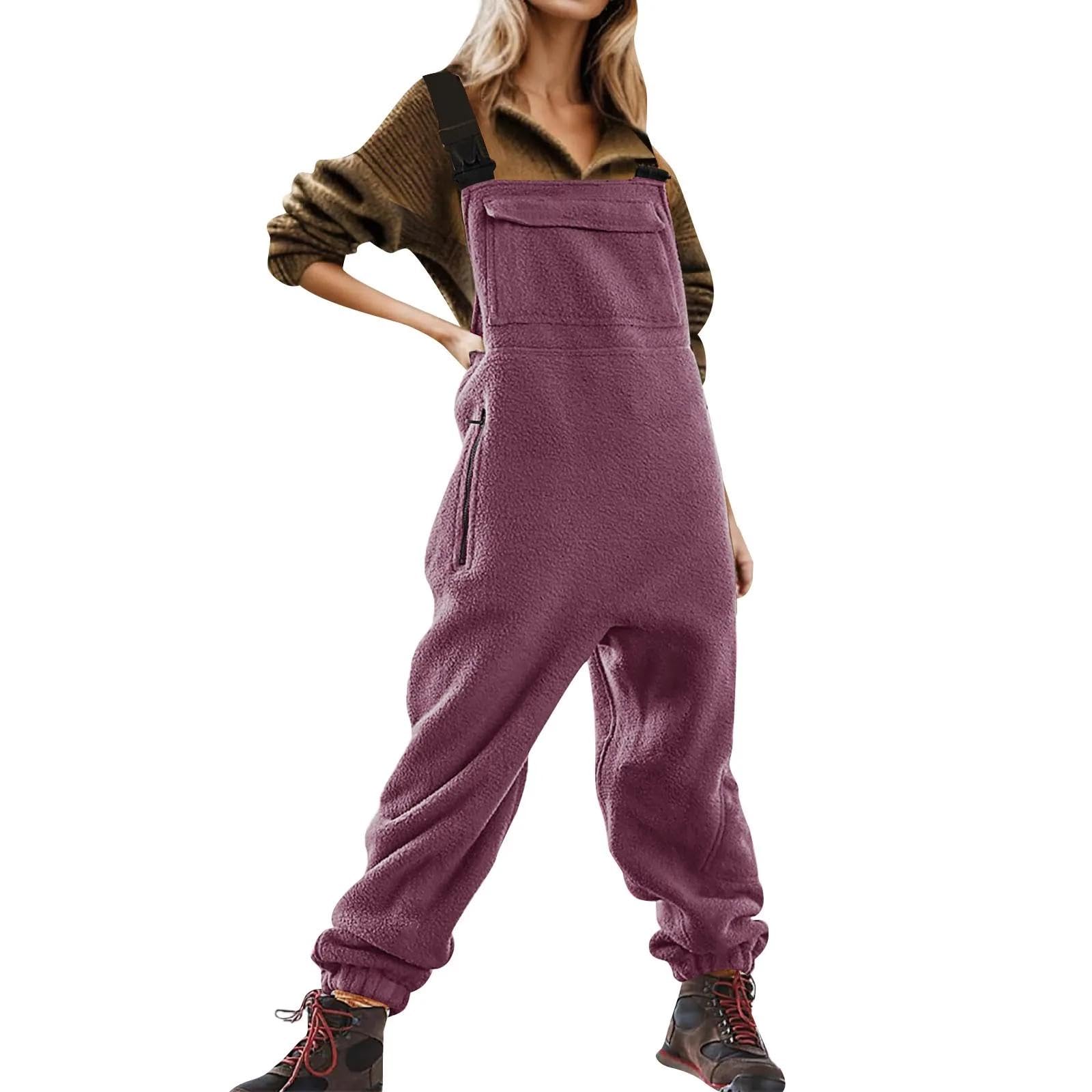Jeans Pantalon Jeanshosen Warme Skihose Frauen Kleidung Overalls Lätzchen Und Verstellbare Hosenträger Jumps Uit