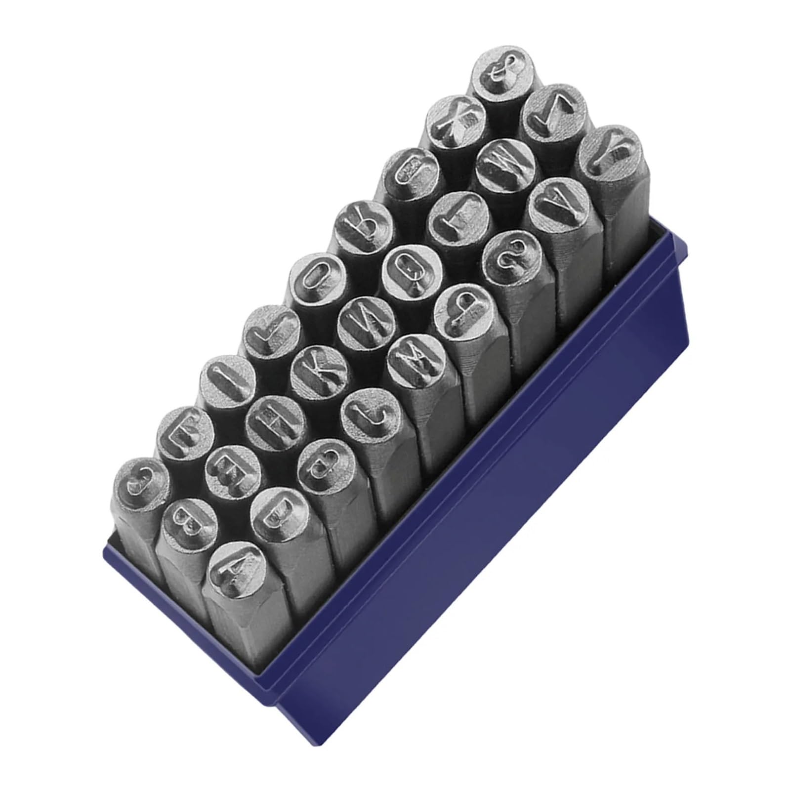 Alphabet-Zahlen-Stempelset aus legiertem Stahl