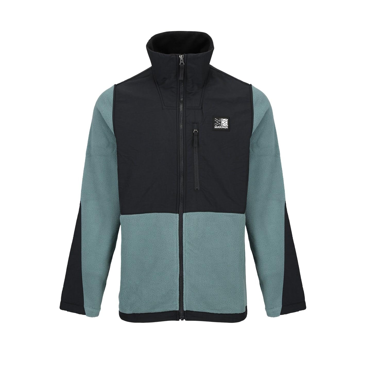 Karrimor Men's Basecamp Fleece Black/Green Medium