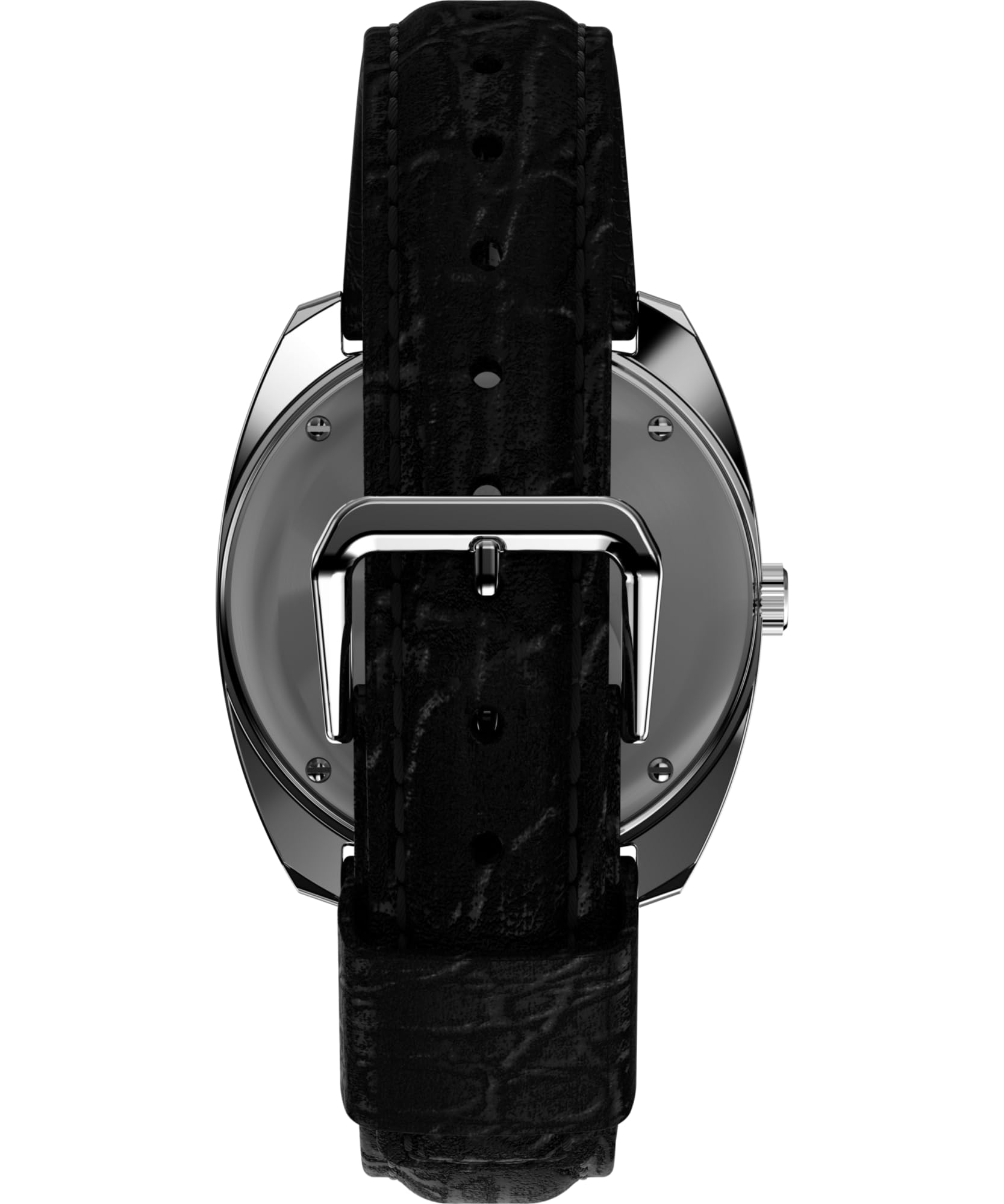 Timex Q zegarek męski 37,5 mm – czarny pasek dwuczęściowy szybkiego zakładania, zielona tarcza, koperta ze stali nierdzewnej, TW2W44700