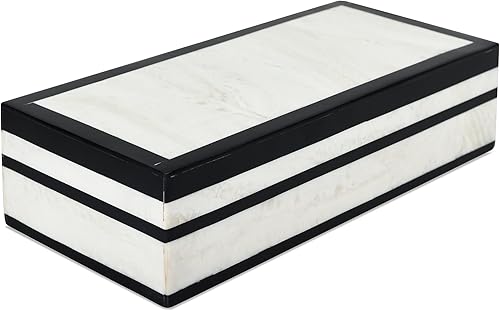 Miniatura 172 de Handicrafts Home Colección Marquet Array - Joyero decorativo hecho a mano para recuerdos, baratijas y decoración del hogar, caja para almacenamiento