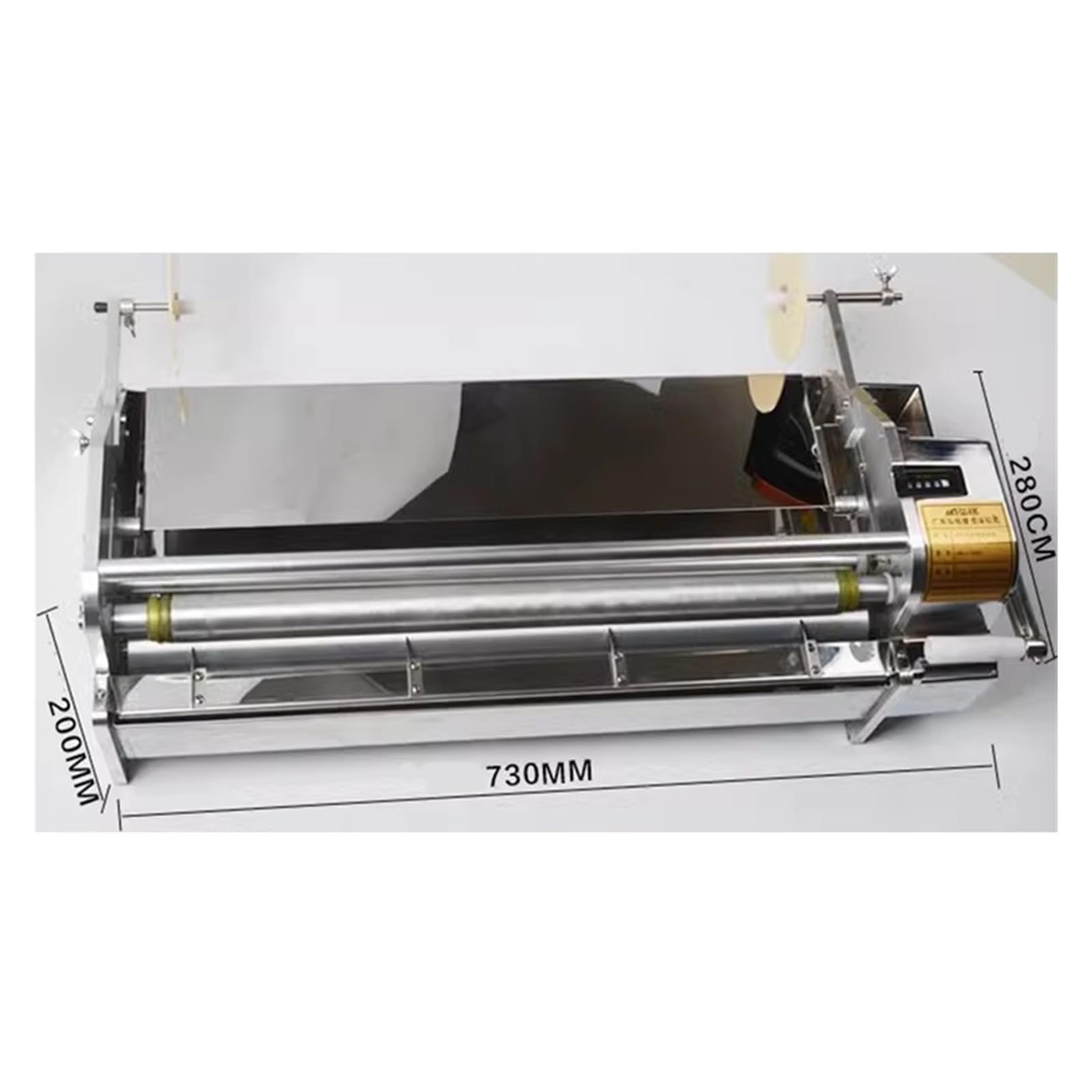 Aplicador de pegamento manual de 53-70 Cm, máquina de cepillado de acero inoxidable, máquina de encolado de papel tapiz for el hogar,Herramientas mecánicas(53CM)