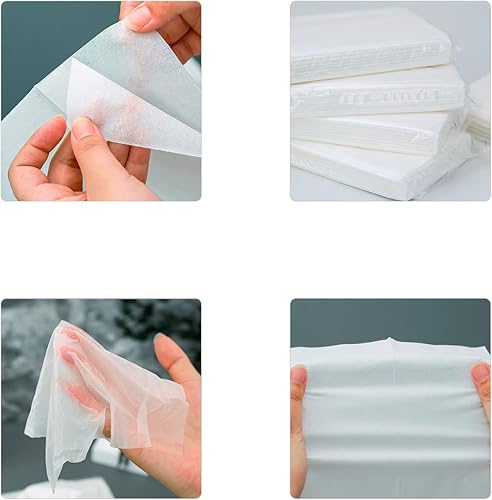 Miniatura 4 de Recambio de pañuelos para automóvil, 9 paquetes de recambios para soporte de pañuelos para visera de automóvil, relleno de caja de pañuelos para