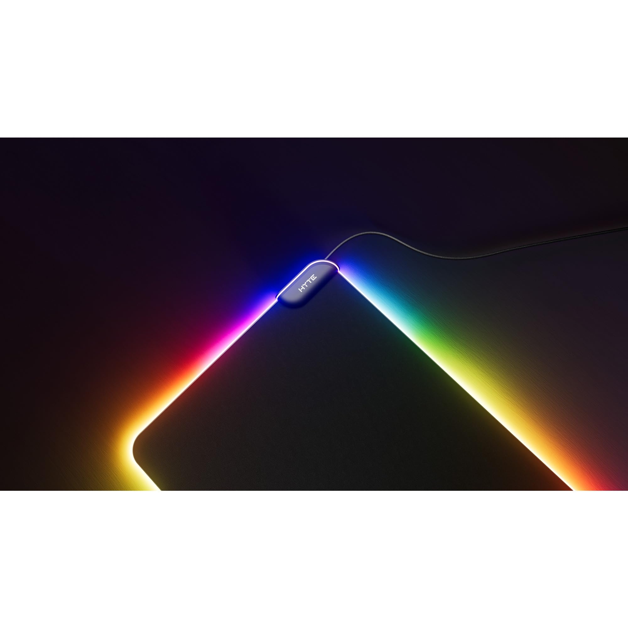 Hyte Cnvs Gaming Mauspad, ARGB - Schwarz