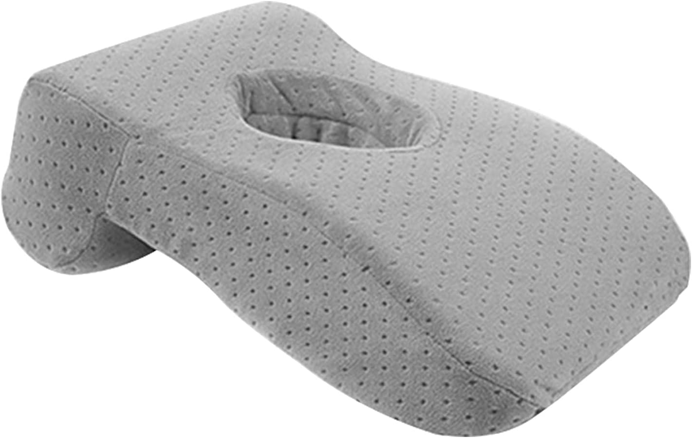 MOVKZACV Soft Nap Donut Pillow, Memory Foam Wedge Pillow for Sleeping