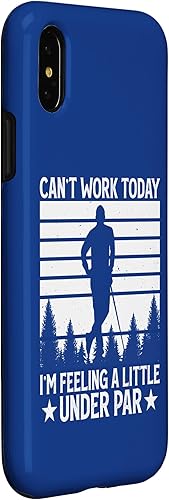 Miniatura 3 de iPhone XXS Can't Work Today I'm Feeling A Little Under Par - Funny Golf Case