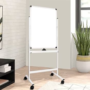 大型ホワイトボード キャスター付き 両面ホワイトボード キャスター付CR-AB48 納期約2週間 | 図書館用品