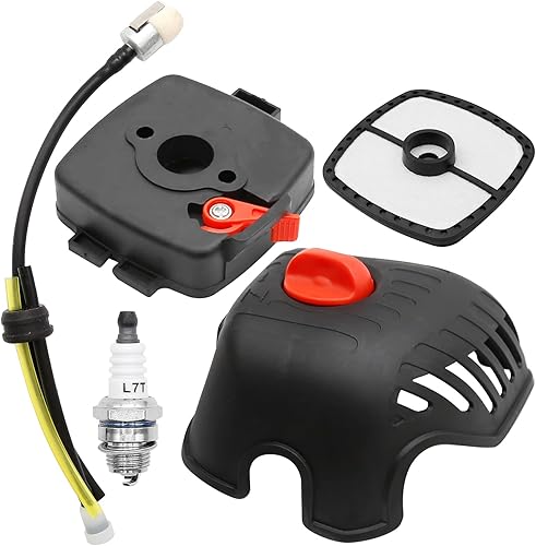 Miniatura 1 de SYOWADA PAS225 Kit de cubierta de filtro de aire de repuesto para ECHO SRM225 SRM225i SRM225SB SRM225U GT225 GT225i GT225L, PE225 Kit de afinación