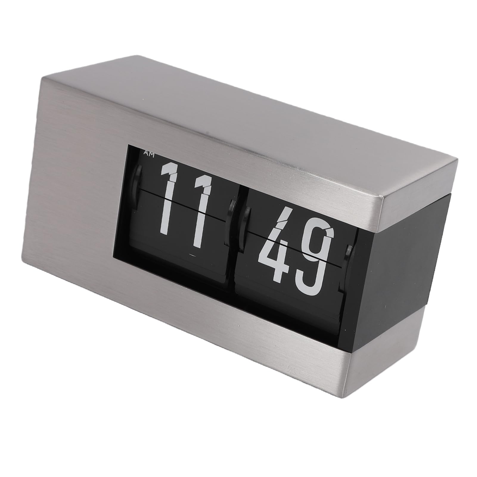 Buachois Orologio a calendario flip LED con display digitale (Argento)