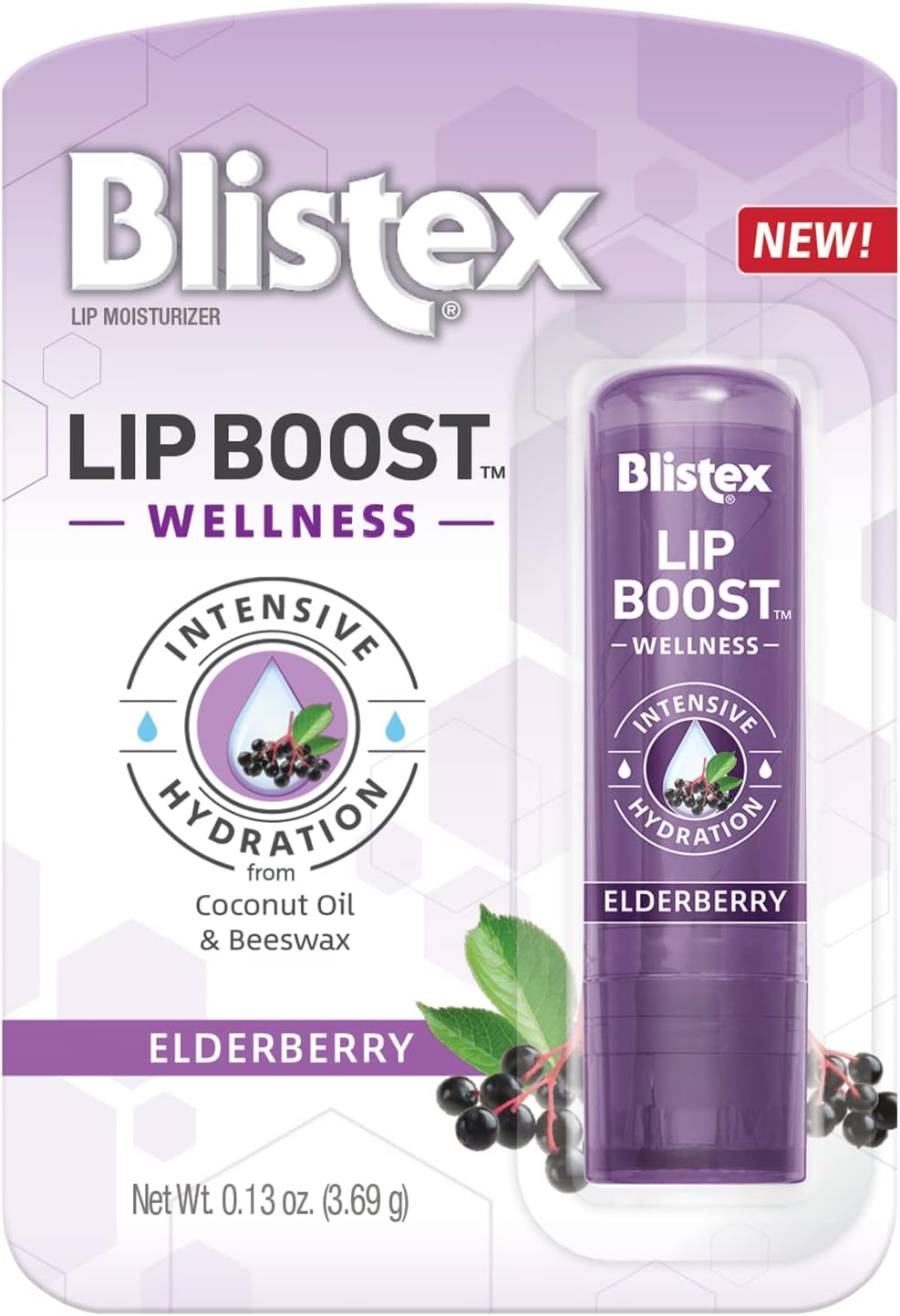 Blistex Lip Boost Wellness Intensive Hydration Elderberry