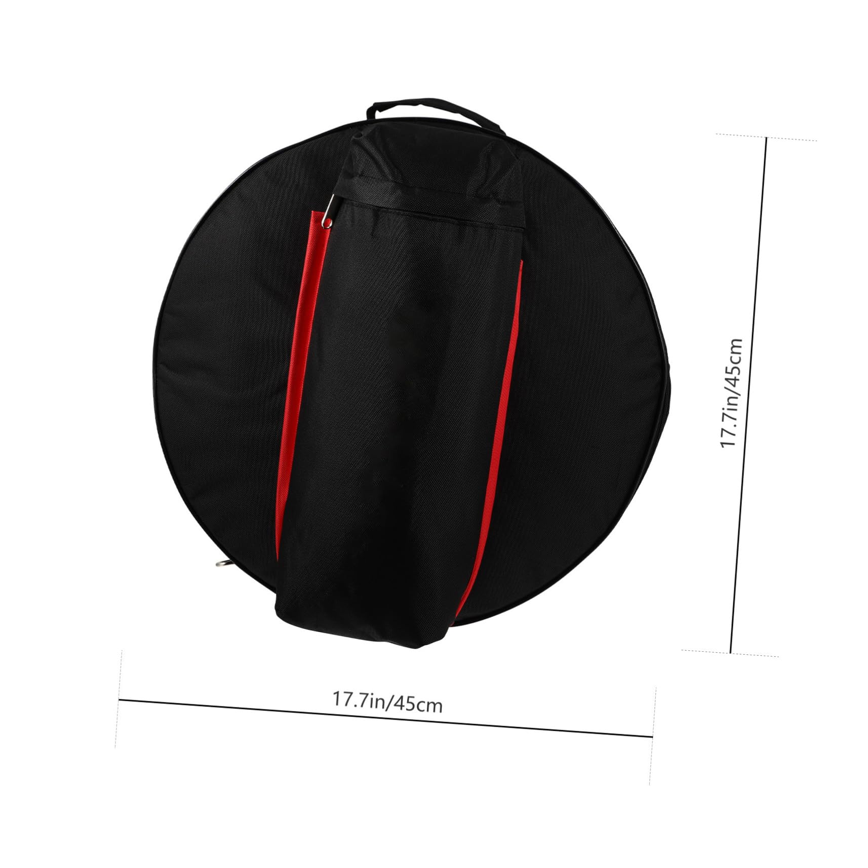 Cabilock Bolsa para Tarola de Oxford Doble Hombro Gran Capacidad con Bolsillo para Accesorios Negro Resistente al Agua
