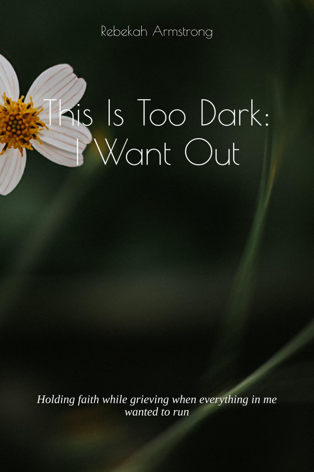 This Is Too Dark: I Want Out: Holding faith while grieving when everything in me wanted to run