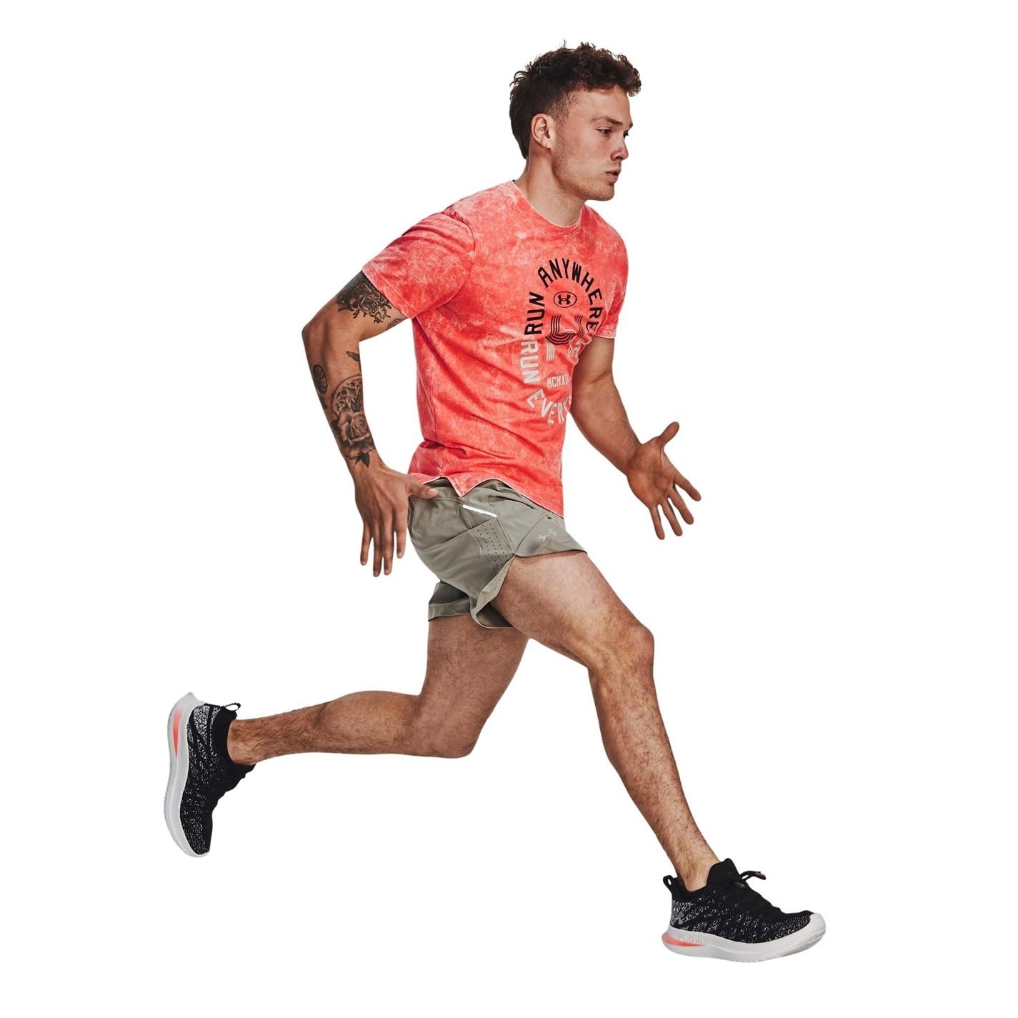 Under Armour Run Everywhere Camiseta de Running Hombres Green