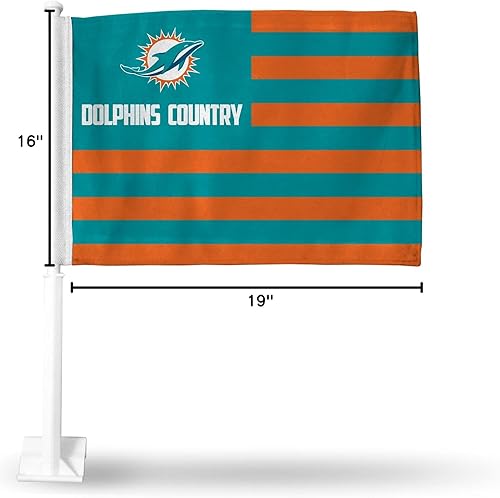 Miniatura 467 de Rico Industries NFL - Bandera de doble cara para automóvil, accesorio para auto B07NHSRDX2