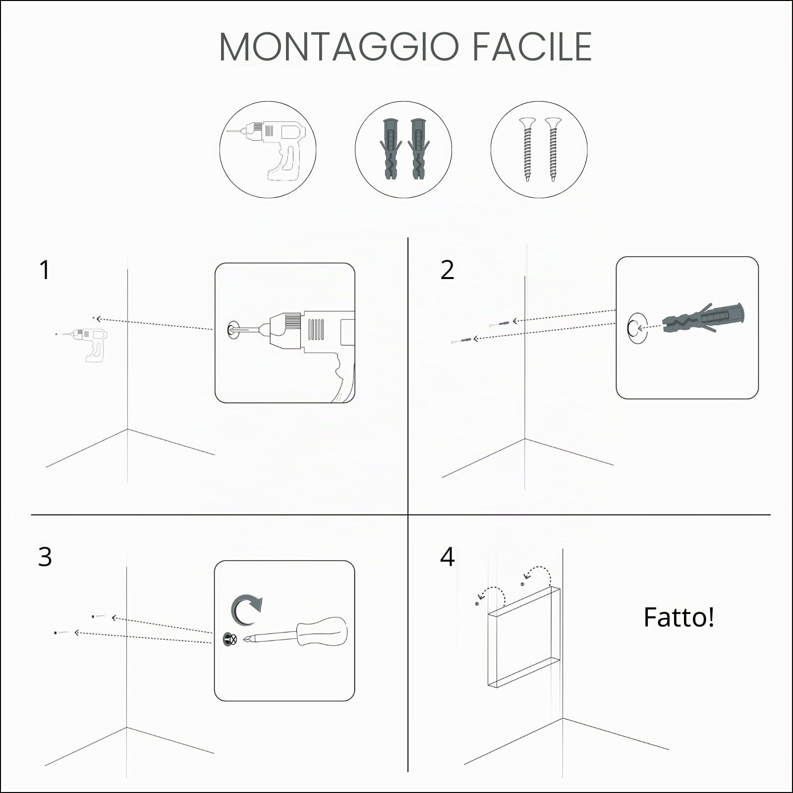Bluetone Acoustics Binary AbFuser | Pannelli acustici Insonorizzanti per Pareti, diffusore acustico per home theatre,studi di registrazione, sale conferenze (grafite, 100 x 50 x 5 cm)