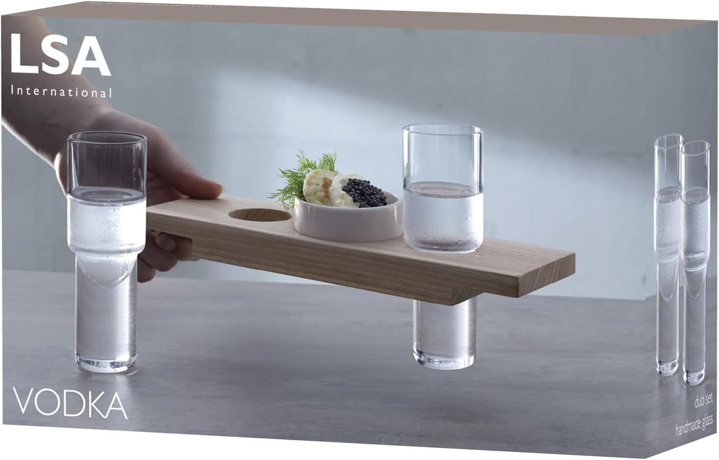 LSA International Shot Glasses, L25cm