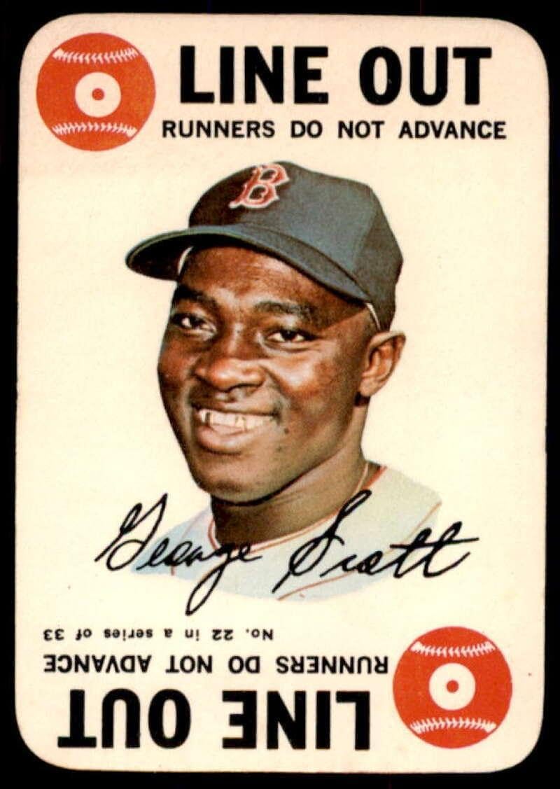 George Scott Card 1968 Topps Game #22 - Slabbed Baseball Cards