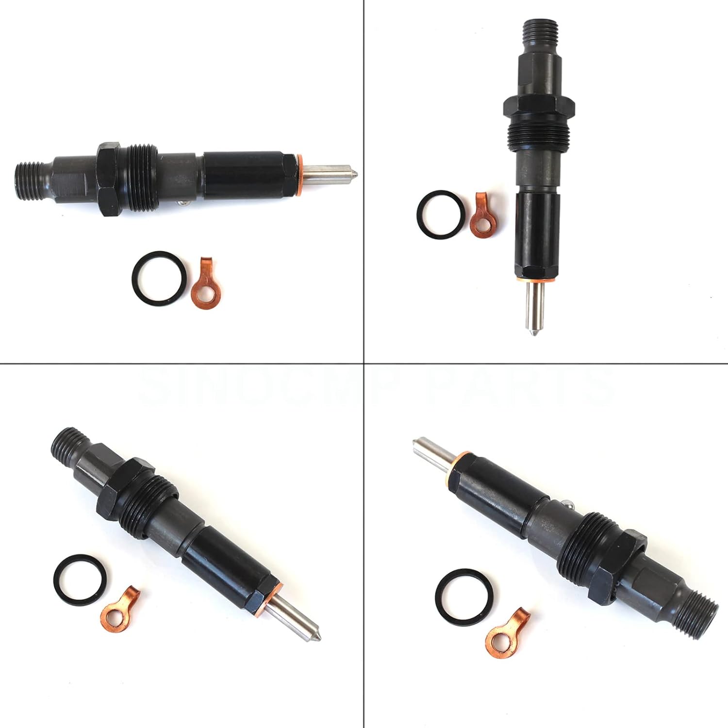 SINOCMP 3283562 3932123 3283576 3918965 Fuel Injector for Cummins 4BT 3.9L 6B 6BT 6BTA 5.9L Diesel Engine Truck Aftermarket Parts(4 Pcs)