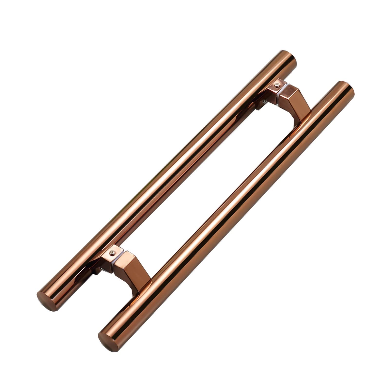 Solid Stainless Steel Push Door Handle,for Glass Door Wooden Door, Commercial Door Handle Applicable for Sliding Shower Door /70cm,Rose Gold-L:100cm(39.3in,Rose Gold-L:100cm(39.3in)/70cm(27.5in)