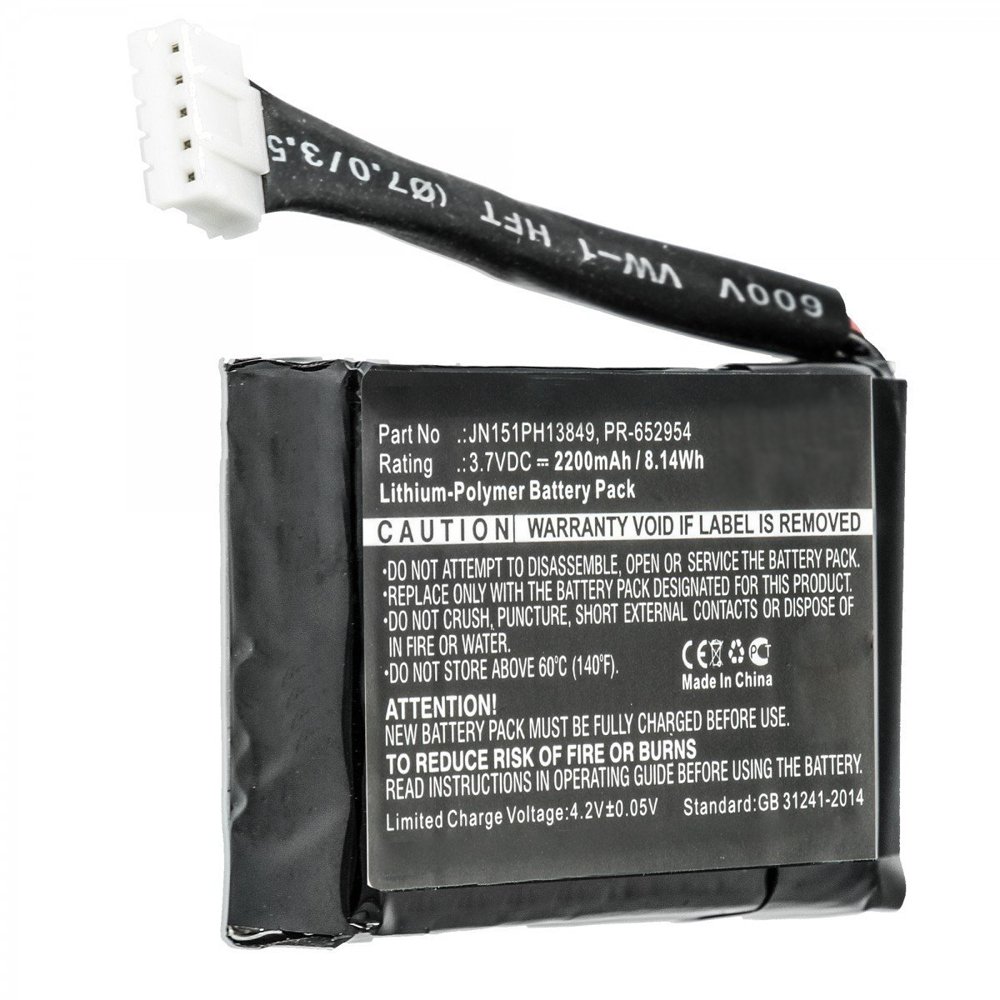 vhbw Akku Ersatz für Metrologic 46-00358, 70-72018B, 70-72018, Akku Akku Li-Ion 2200 mAh (3,7 V