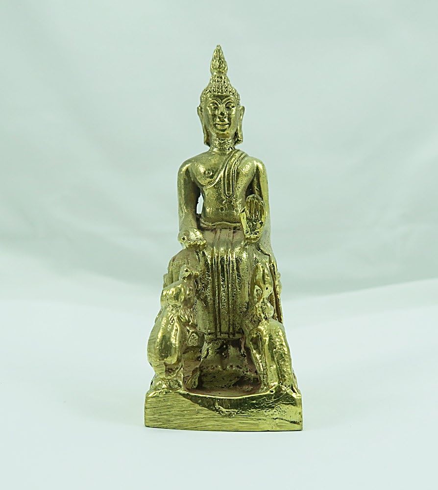 3"H Thai Buddha Images for the Days of the Week: Wednesday Evening Buddha