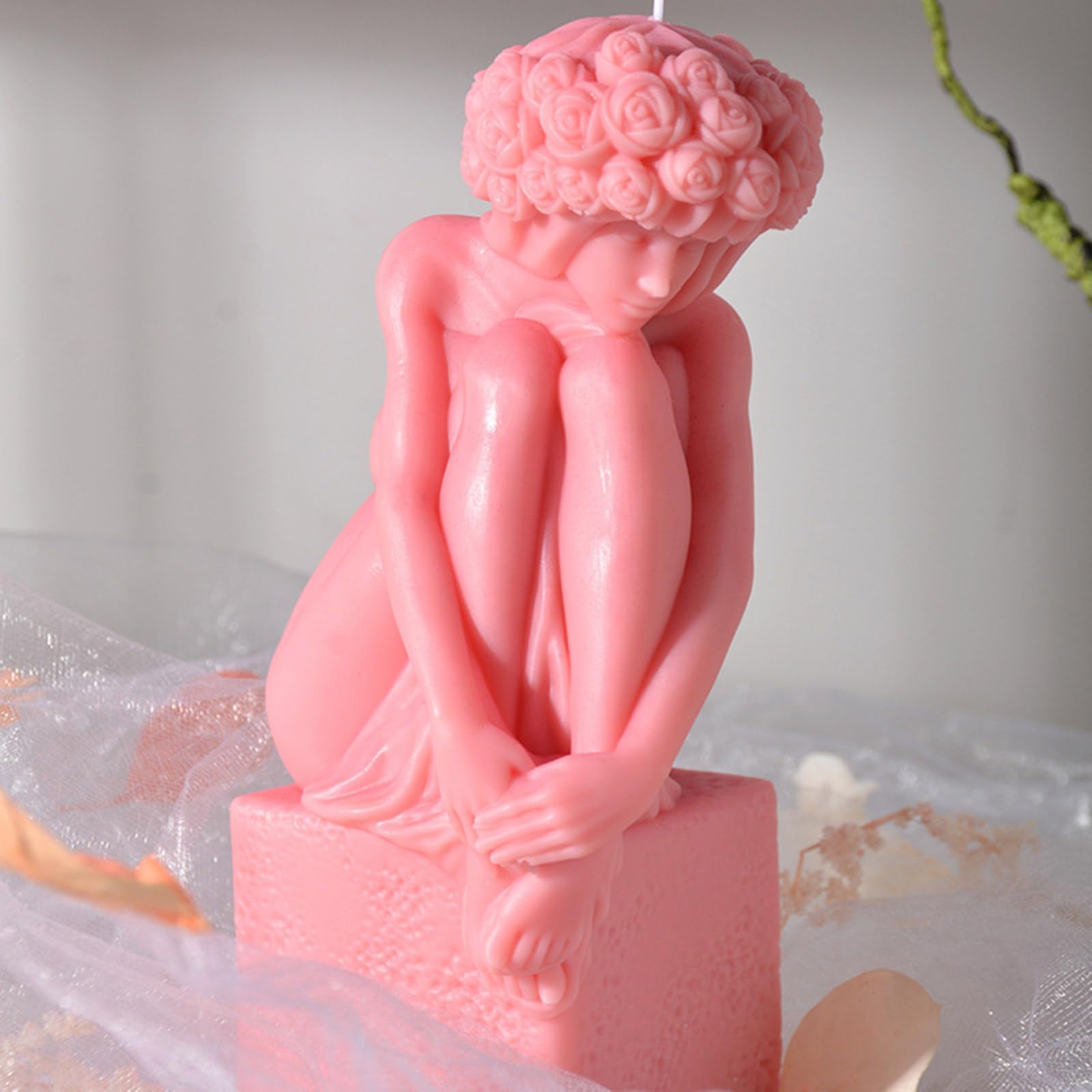Stampi a coppia, in silicone epossidico, per fondente, cioccolato, caramelle, madre e figlio, coppia in resina per decorazione domestica