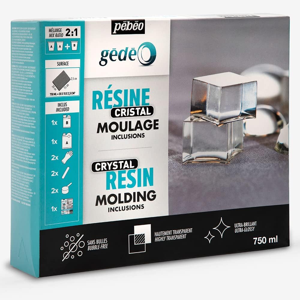 Gedeo 750 ml Crystal Resin, Transparent