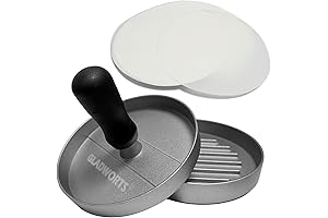 Quarter Pound Metal Burger Press, 4.5 Inch