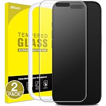 JETech Matte Screen Protector for iPhone 17, 2-Pack