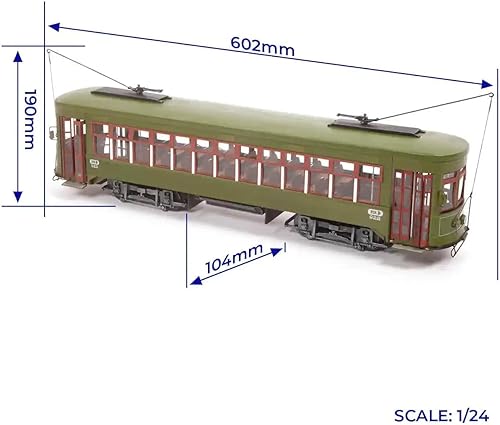 Miniatura 2 de Occre 53012 Teleférico de Nueva Orleans 124 llamado Desire - Kit de modelo de madera para construir para adultos