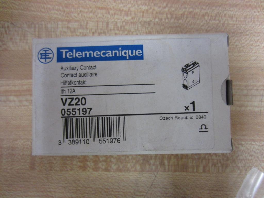 TELEMECANIQUE VZ20 AUXILIARY CONTACT 2NO DOOR MOUNTED VZ20