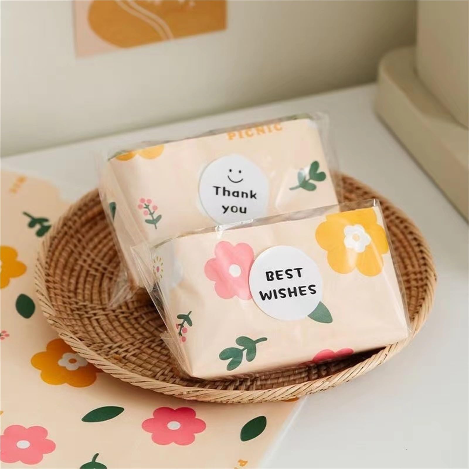 Papel de horno Forros de papel pergamino resistentes a la grasa for cestas, envoltorios alimentos for sándwiches, papas fritas, hamburguesas y(100Pcs)
